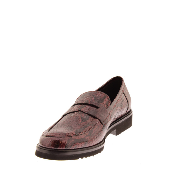 Gabor mokassins & halbschuhe bordeaux 3