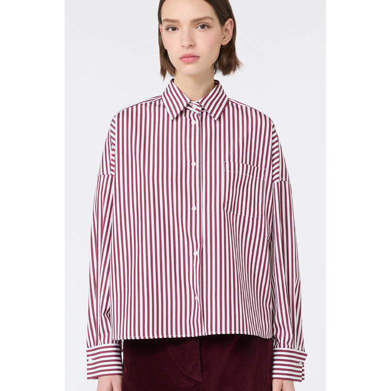 Weekend - Maxmara blouse bordeaux 2