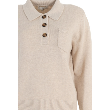 Jeff trui beige