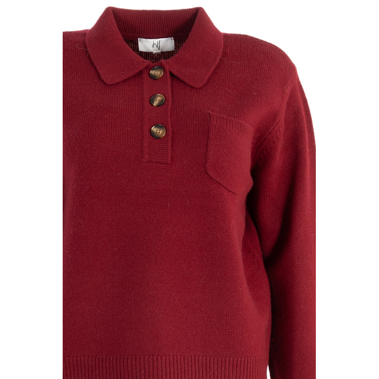 Jeff pullover bordeaux 2