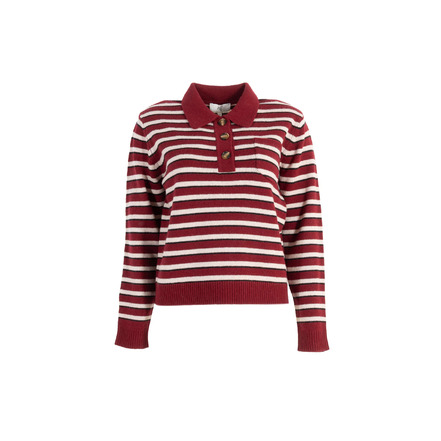 Jeff pull bordeaux