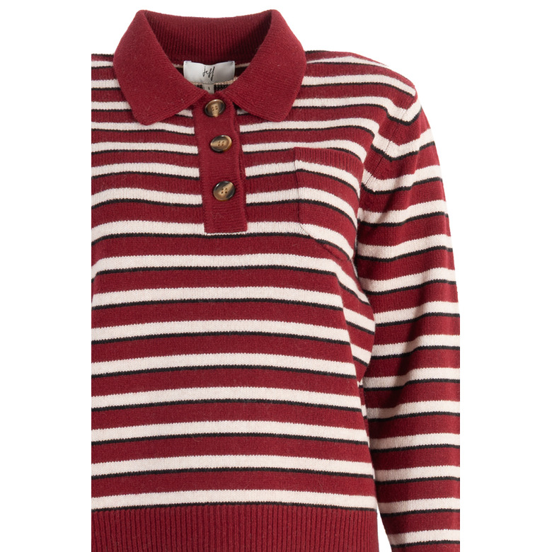 Jeff pullover bordeaux 2