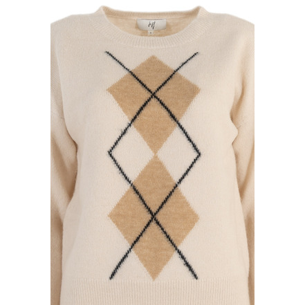 Jeff trui beige