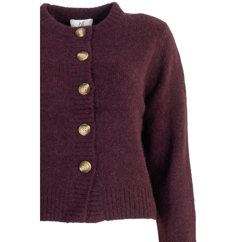 Jeff cardigan violet 2