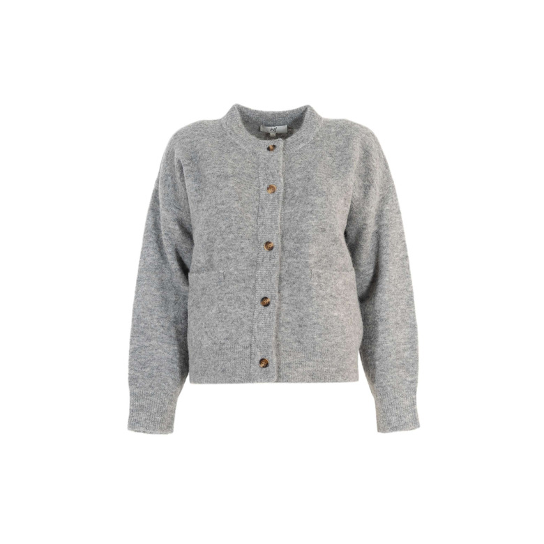 Jeff cardigan grey 1