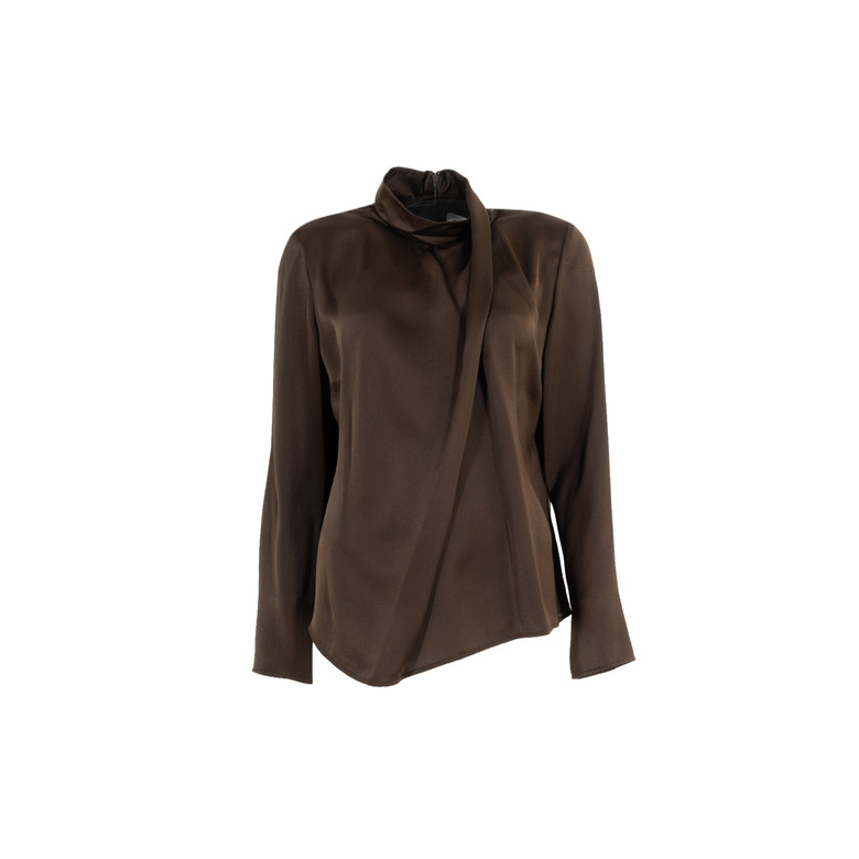 Oscar bluse braun 1