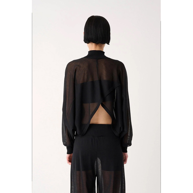 Meimeij blouse black 3