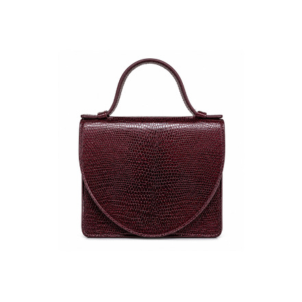 Mieke Dierckx handtas bordeaux