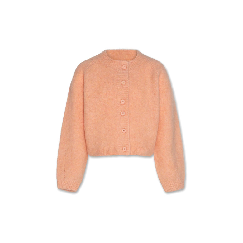 Ao76 cardigan roze 1