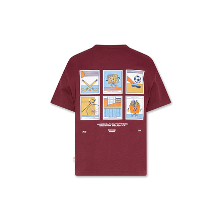 Ao76 t-shirt bordeaux