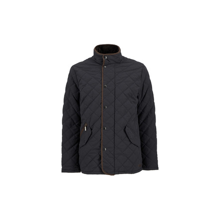 Barbour jas blauw
