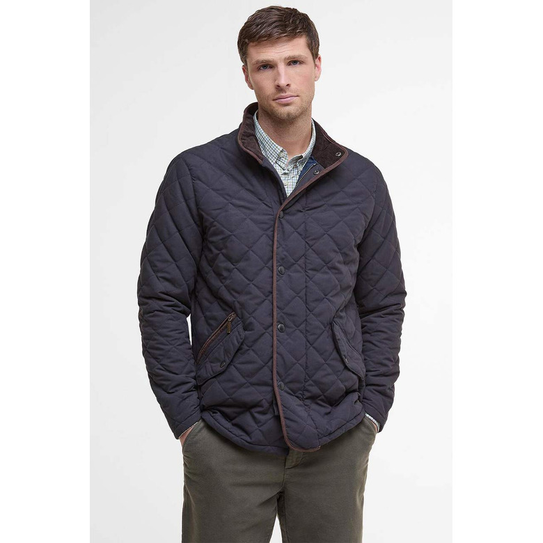 Barbour jas blauw 2