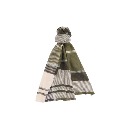 Barbour sjaal groen