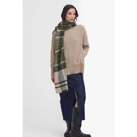 Barbour sjaal groen