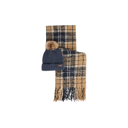 Barbour muts beige