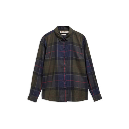 Barbour blouse groen
