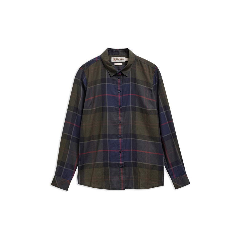 Barbour blouse groen 1