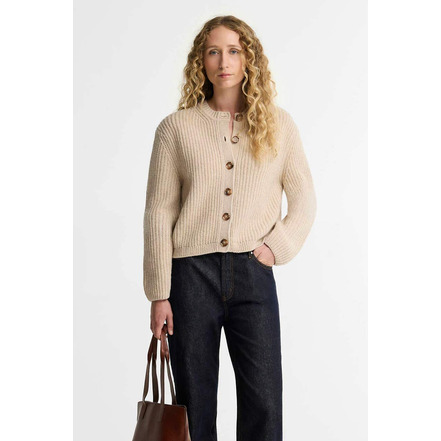 Barbour cardigan beige
