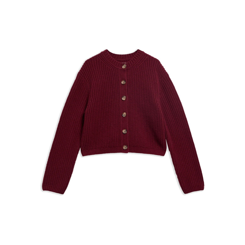 Barbour cardigan bordeaux 1