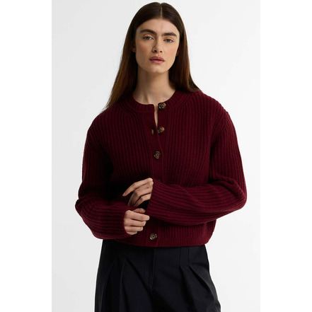 Barbour cardigan bordeaux