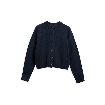 Barbour cardigan blauw