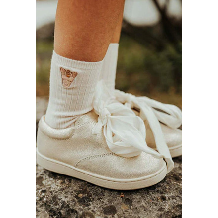 Donsje Amsterdam socks white