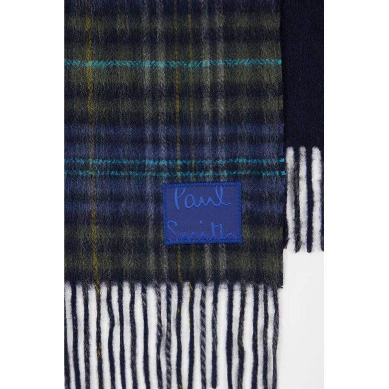 Paul Smith Ps scarf blue 3