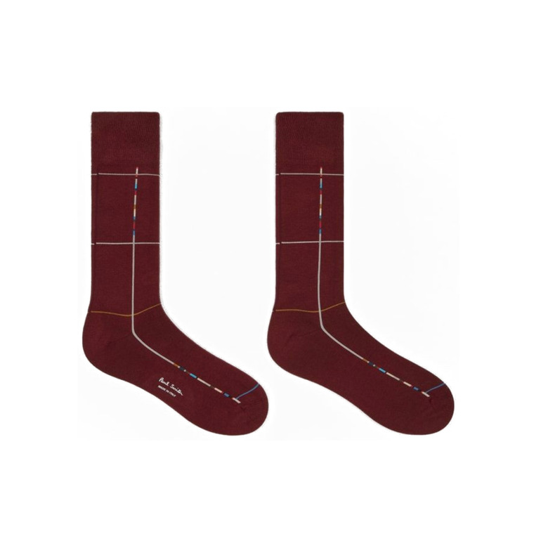 Paul Smith Ps socks bordeaux 2
