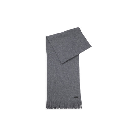 Boss echarpe gris