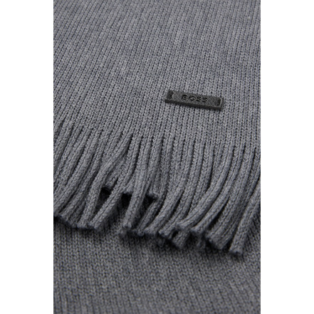 Boss echarpe gris
