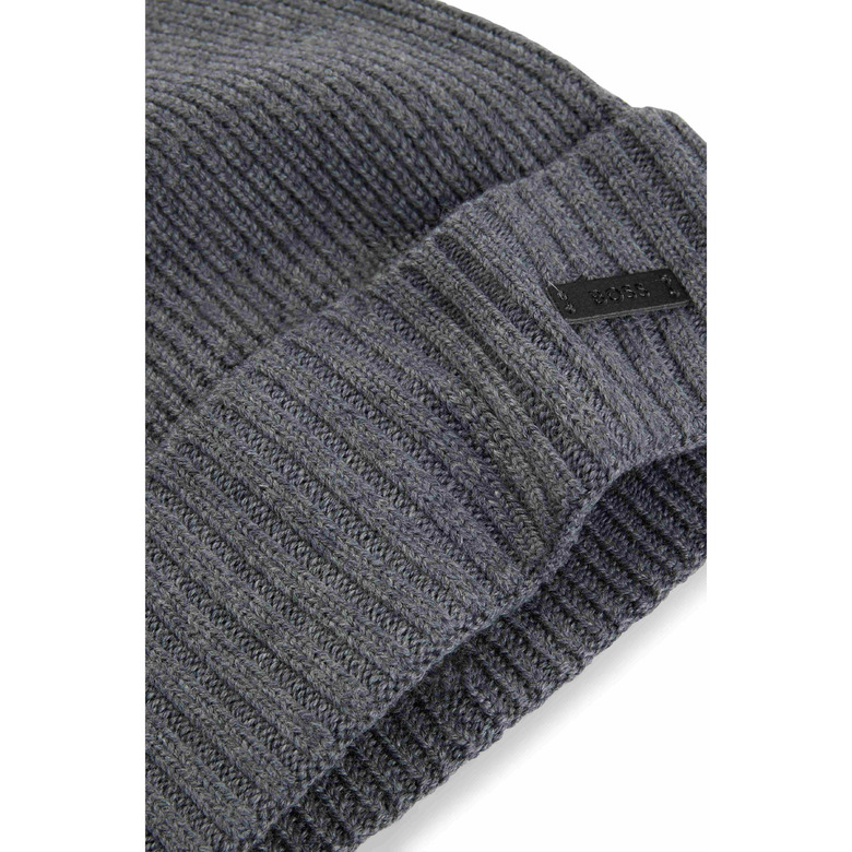 Boss bonnet gris 2