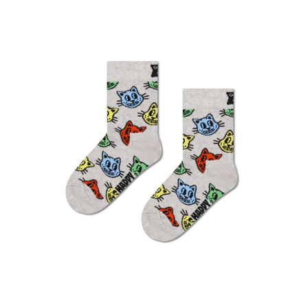 Happy Socks kousen grijs