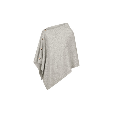 Les Cordes poncho gris
