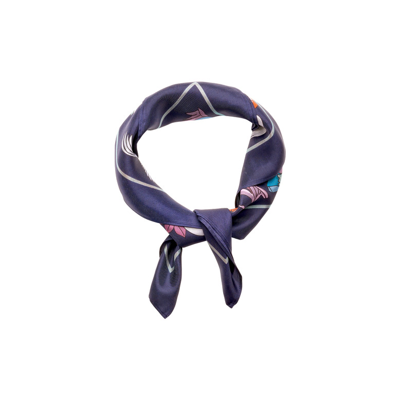 Les Cordes sjaal blauw 1