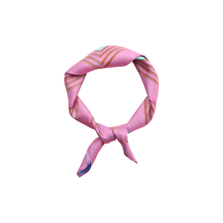 Les Cordes sjaal roze 1