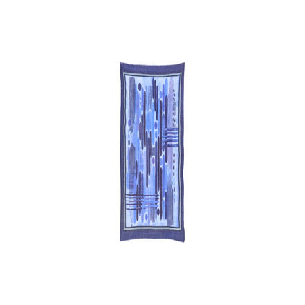 Les Cordes sjaal blauw