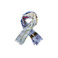 Les Cordes echarpe violet 1