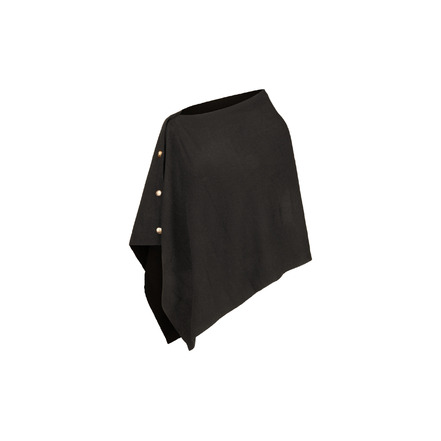 Les Cordes poncho noir
