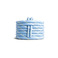 Posa veters blauw 1