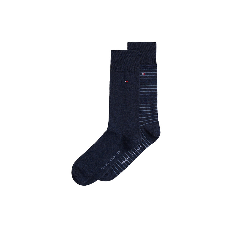Tommy  Hilfiger kousen blauw 1