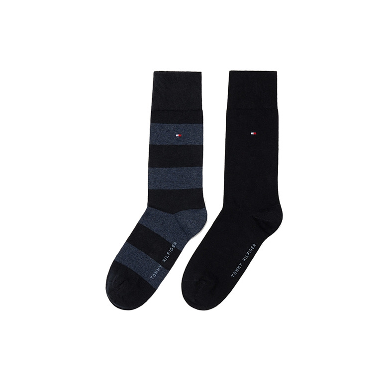 Tommy  Hilfiger kousen blauw 1