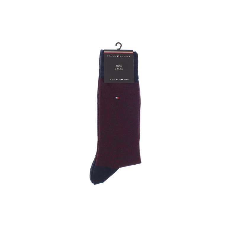 Tommy  Hilfiger kousen bordeaux 1