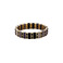 Les Cordes armband grau