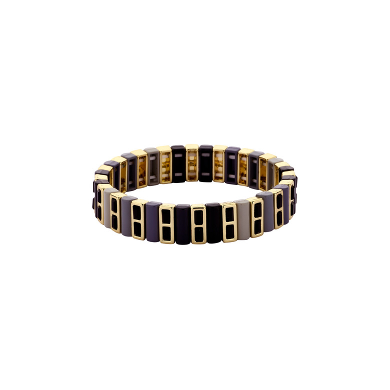 Les Cordes armband grau 1