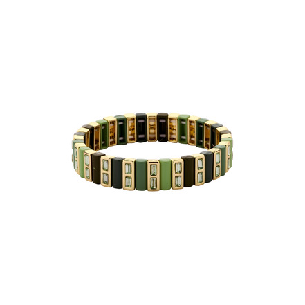Les Cordes armband grÜn