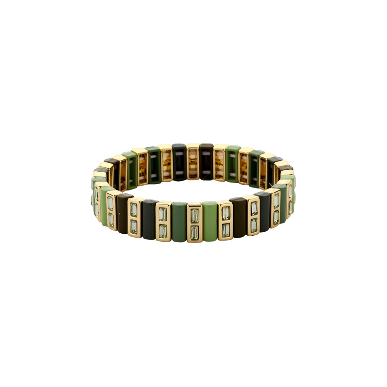 Les Cordes bracelet vert 1