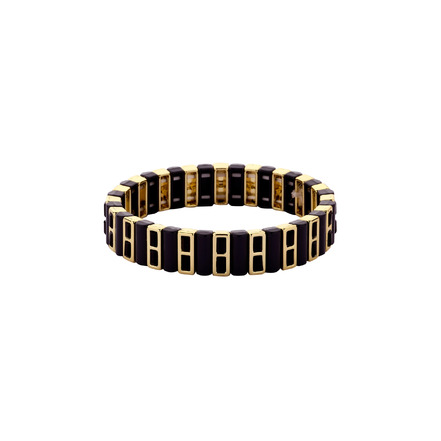 Les Cordes armband schwarz
