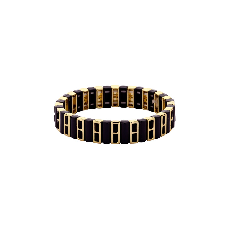 Les Cordes armband schwarz 1