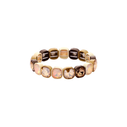 Les Cordes armband beige