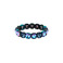 Les Cordes armband blau